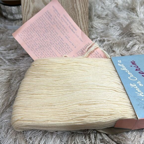 Vintage Spinnerin Soaker Knit Or Crochet Kit To Create A Wool Diaper Cover - Picture 13 of 17